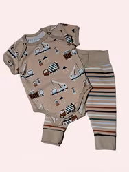 Set body och byxa Arbetsfordon