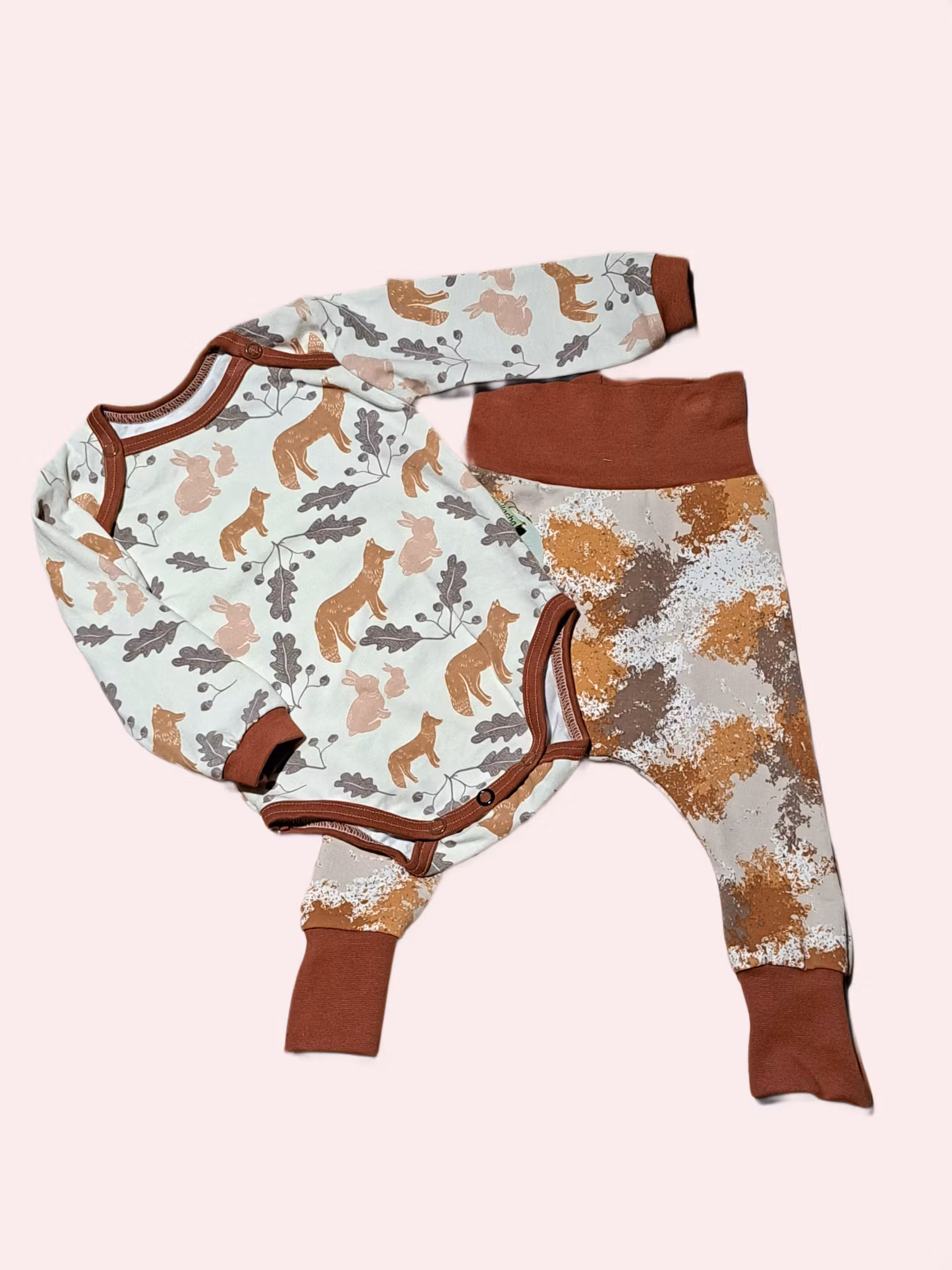 Set body och byxa Räven och haren