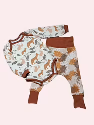 Set body och byxa Räven och haren