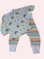 Set tröja och muddbyxa Pippi Långstrump på kalas