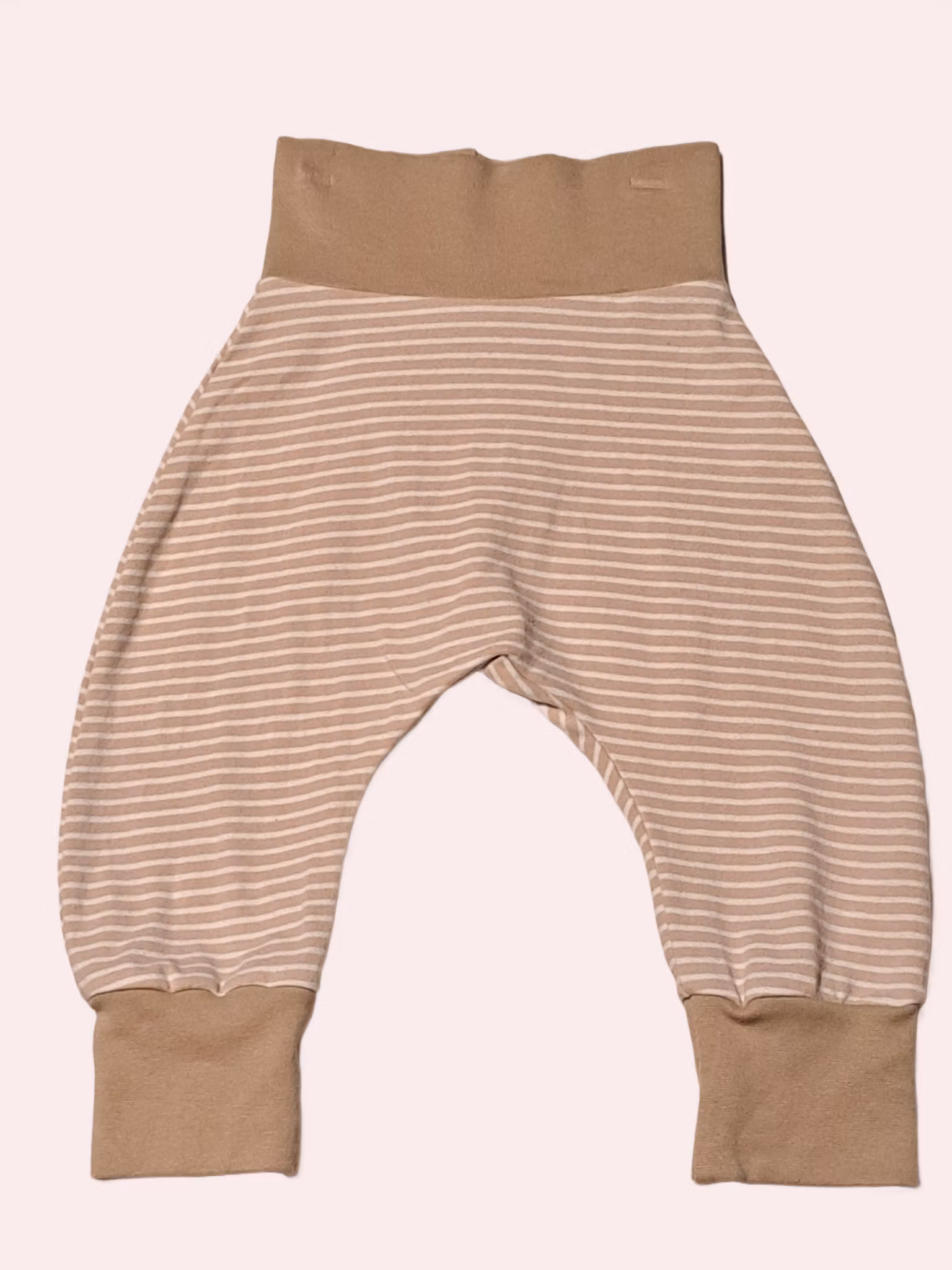 Muddbyxa/Baggypants Randiga i beige