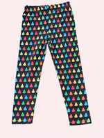 Leggings/Tights Färgglada droppar