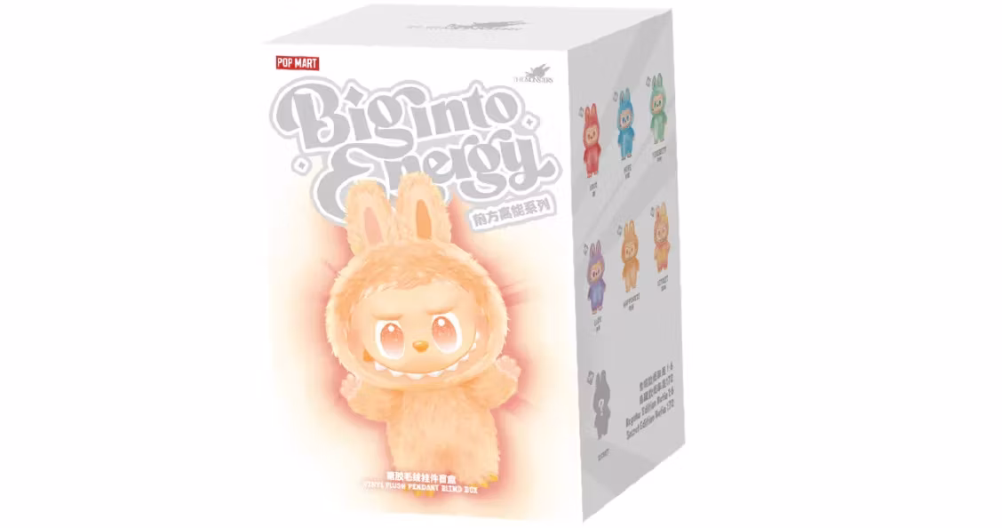 Labubu Blind Box Big Into Energy Pop Mart Norge