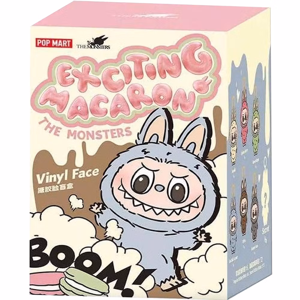 Labubu Blind Box Exciting Macaron Pop Mart Norge