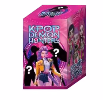 Anime Kpop Devil Hunter Blind Box Figur – Mini Desktop Samlefigur