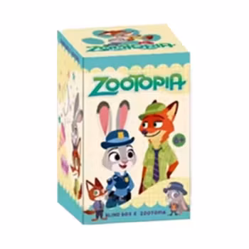 Disney Zootopia Blind Box Figur – Kawaii Desktop Samlefigur