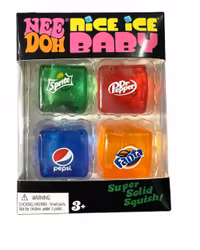Slow Rebound Squishy 4-pakning – Dumpling & Drikke Squishies