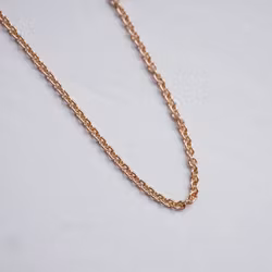 "Anchor" gold chain 1.3mm 60cm