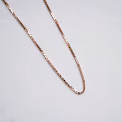 "Venezia" 0.8mm gold chain 42cm