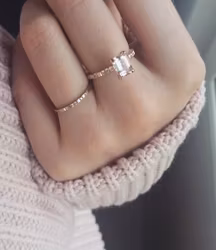 "Venus Sparkle" med morganit och diamanter