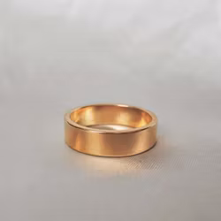 "Mars" 6mm gold ring
