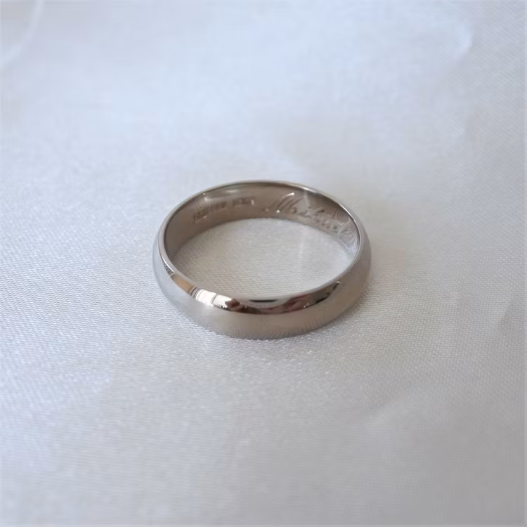 "Castor" 5mm gold ring