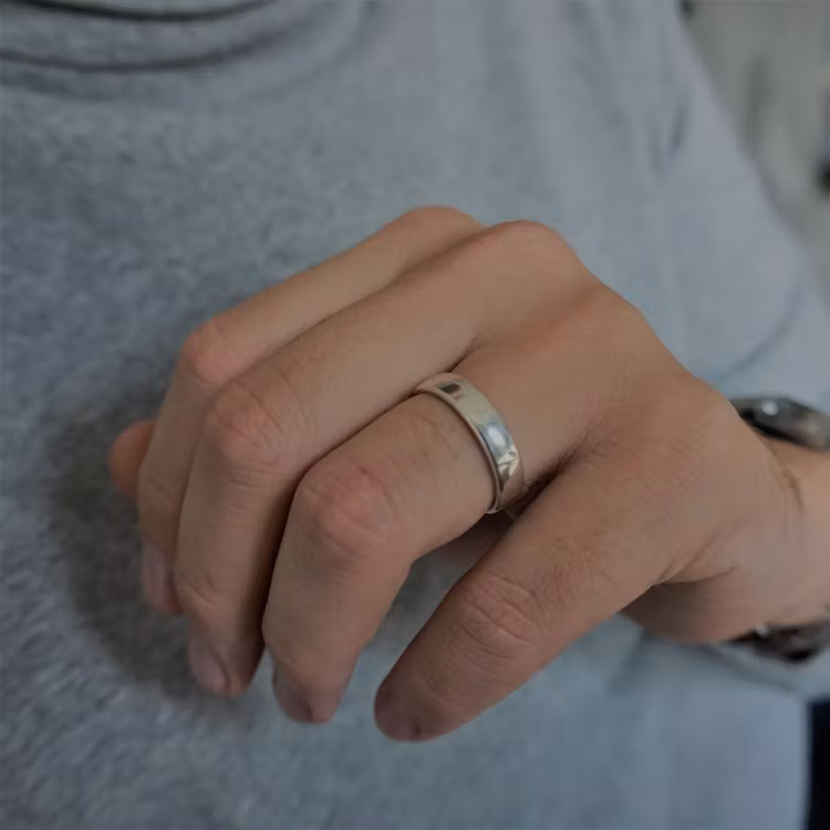 "Uranus" 5mm 18K guldring