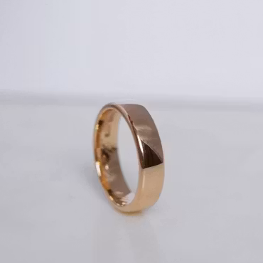 "Uranus" 5mm gold ring