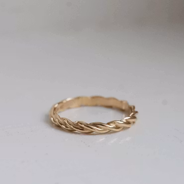 "Elsa" ring in gold