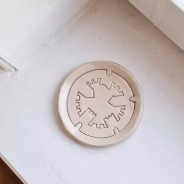 "Ringmuren" jewelry tray nude