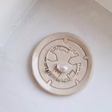 "Ringmuren" jewelry tray nude