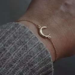 "New Luna" bracelet i gold