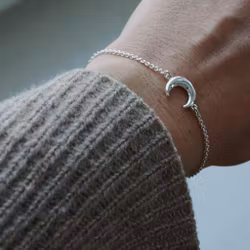 "New Luna" bracelet in silver
