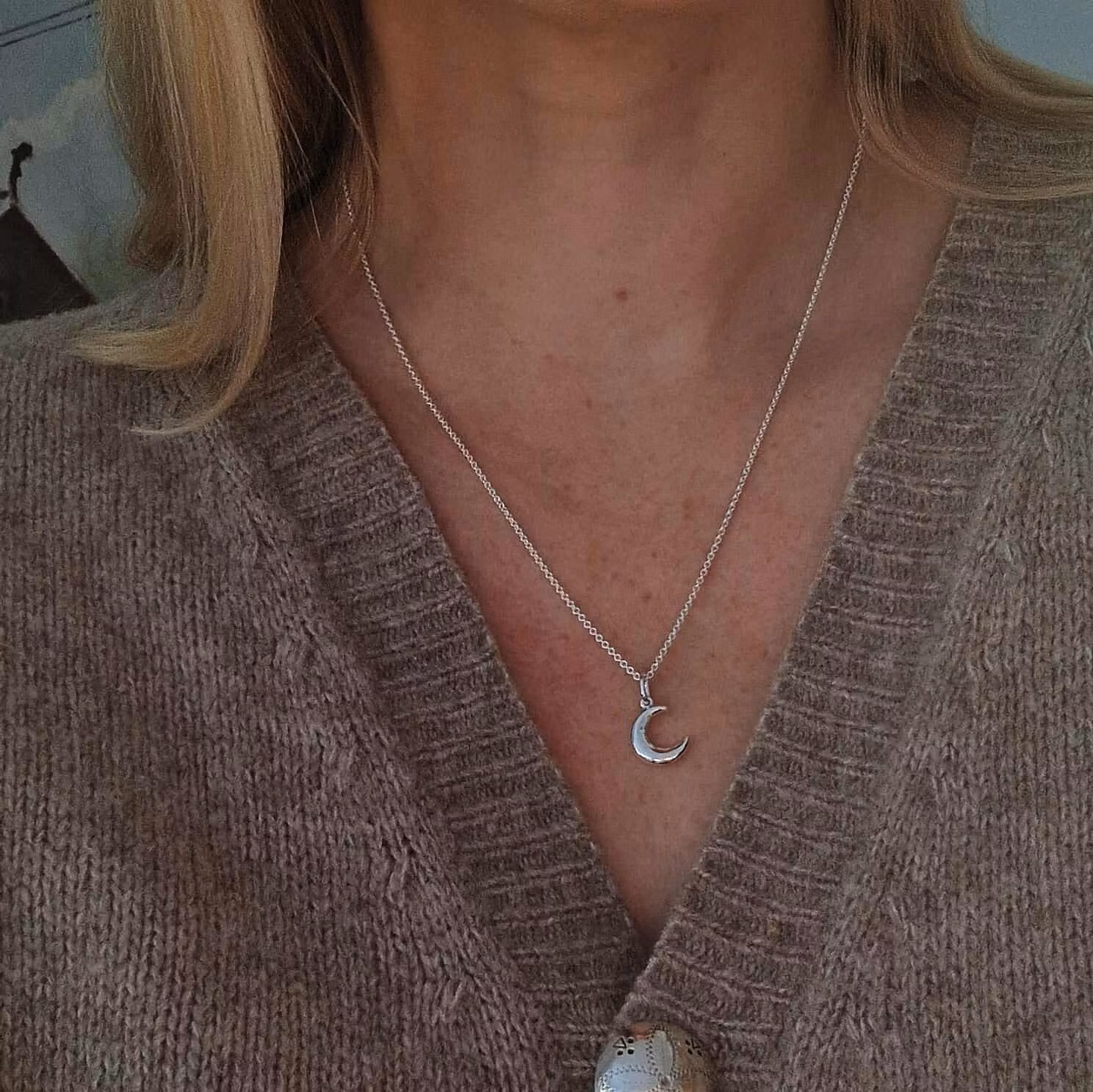 "New Luna" Pendant in silver