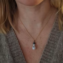 "Snowman" pendant