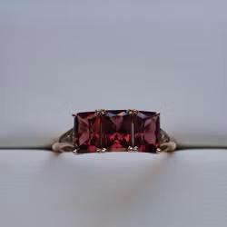 Cocktail "Bennet" gold ring