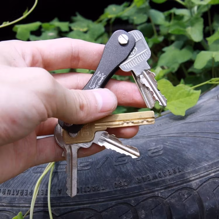 Svart Smart Key nyckelknippa
