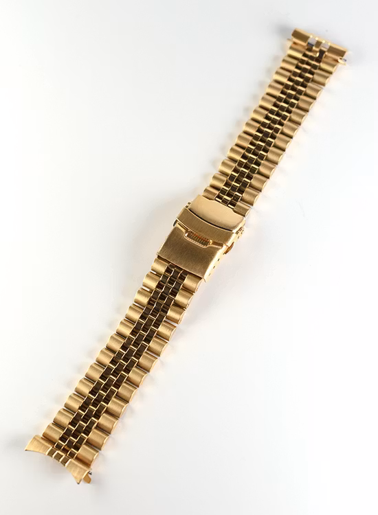 Jubileelänk seiko skx skx007 seiko 5 sports skx009 med dubbellås guld  20mm & 22mm