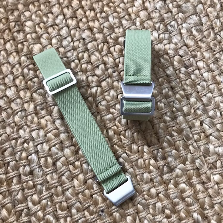 Grönt Marine Nationale klockarmband