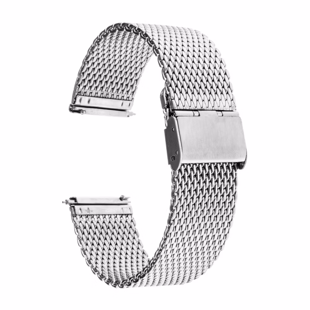 Mesh watch bracelet