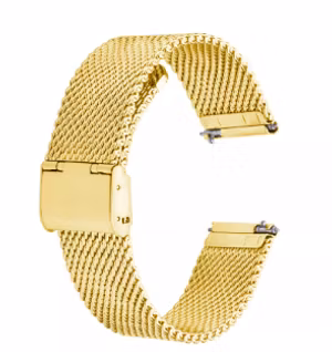 Mesh guld klocklänk