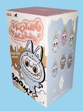 EXCITING MACARON VINYL FACE BLIND BOX - kr 799,-