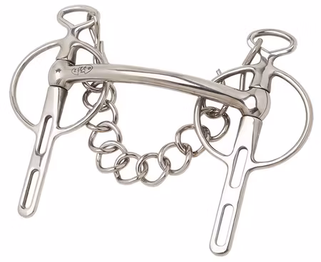 Plain Mullen Mouth Liverpool Bit - 14cm