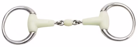 White Mouth Training Snaffle - 12.5cm