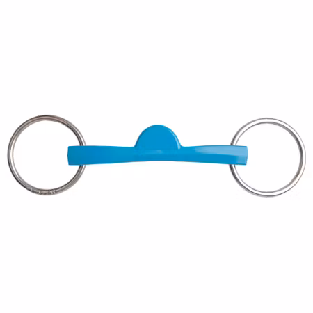 Ring Snaffle flexible Flexi Port - 12.5cm