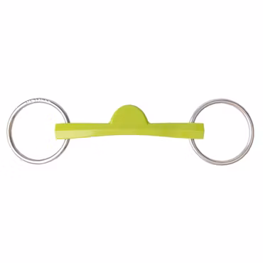 Ring Snaffle Soft Flexi Port Bit - 12.5cm