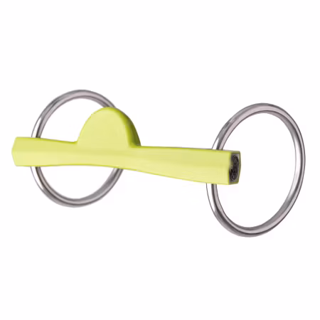 Ring Snaffle Soft Flexi Port Bit - 12.5cm
