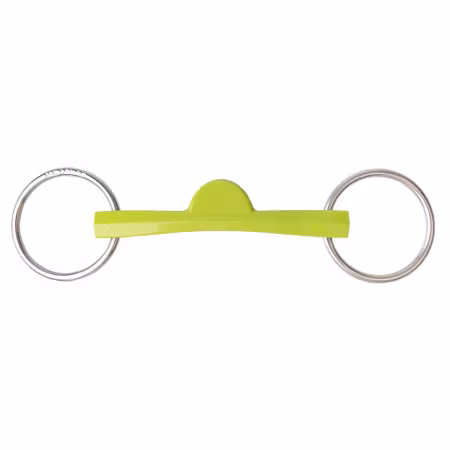 Ring Snaffle Soft Flexi Port Bit - 13.5cm
