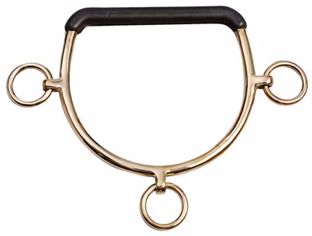 Gold Chifney Bit - Cob