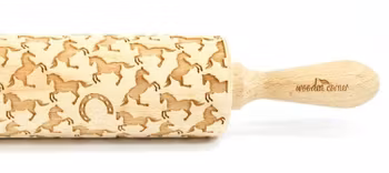 Mönsterkavel Hästar liten