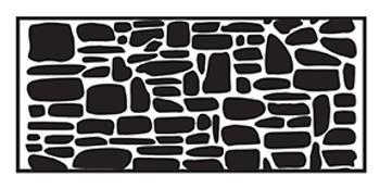 Liten handrulle Stone wall