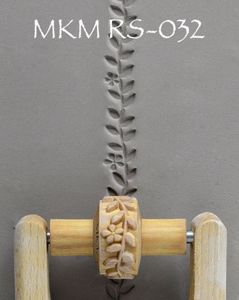 Mönsterrulle Blomsterranka