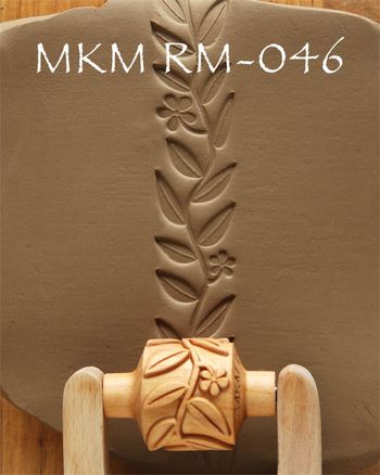 Mönsterrulle Blomsterranka