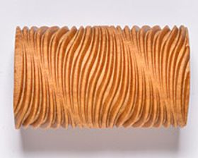 Stor mönsterrulle Waves