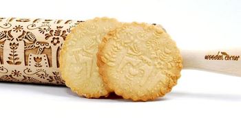 Mönsterkavel Dalahäst liten