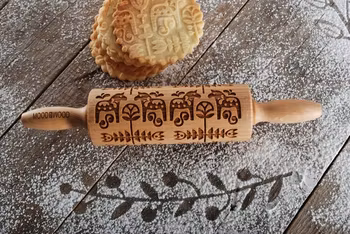 Mönsterkavel Dalahäst 2 liten