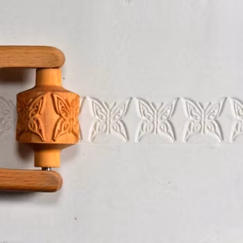 Mönsterrulle Fjäril