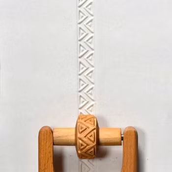 Mönsterrulle Geometric