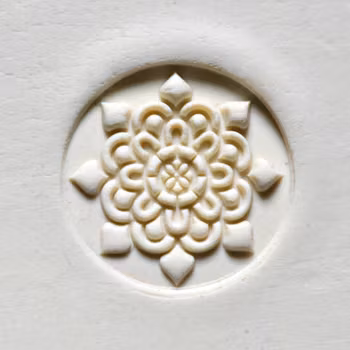 Stämpel Doily 4 cm