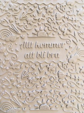 Mönsterkavel "Allt kommer att bli bra"